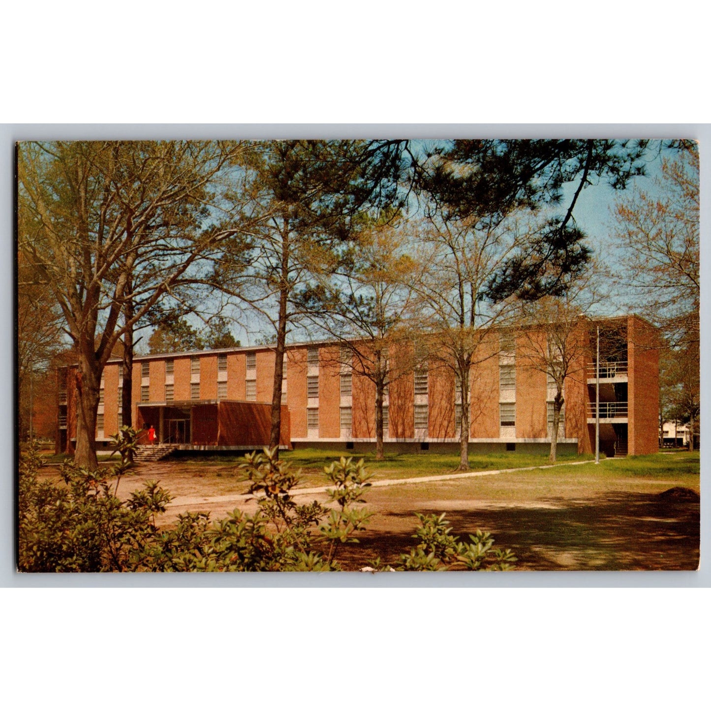 Hattiesburg MS Mississippi William Carey College Bass Hall Deep South 1960s