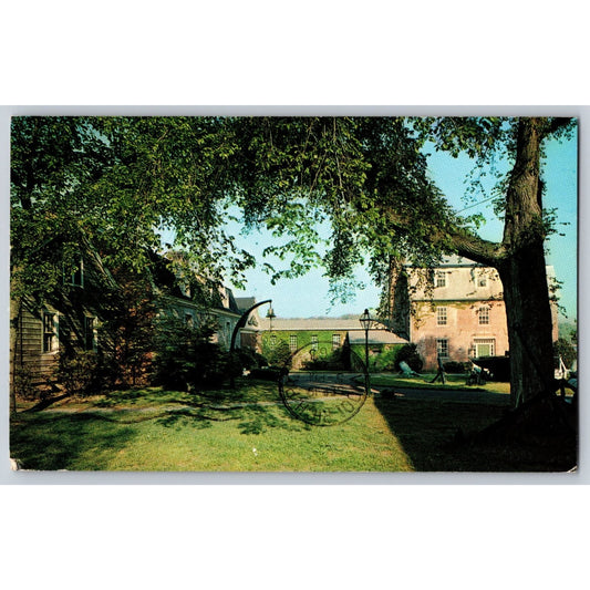 Mystic CT Connecticut Mystic Seaport 1963 Chrome Postcard Used