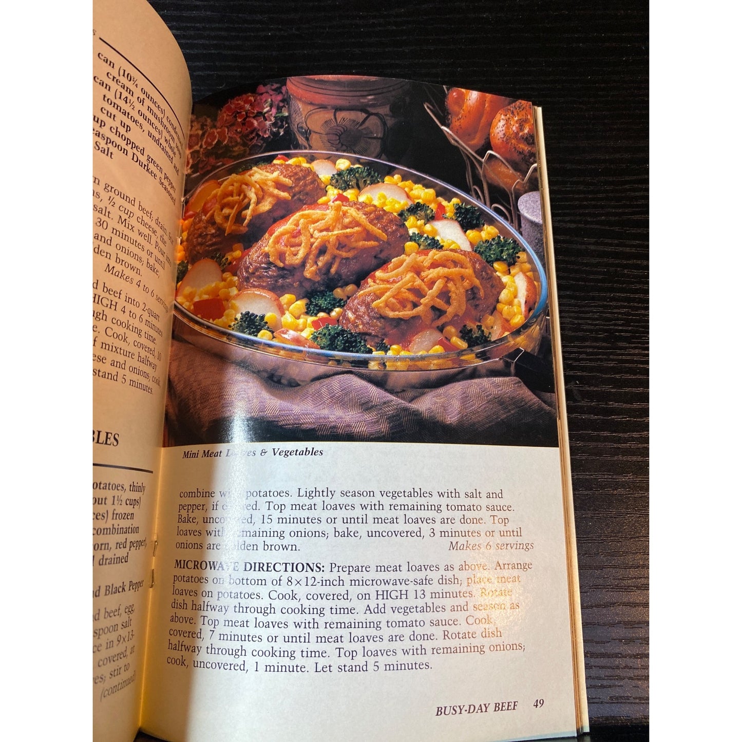 Quick & Easy Casseroles Cookbook Booklet Favorite Recipes 1988