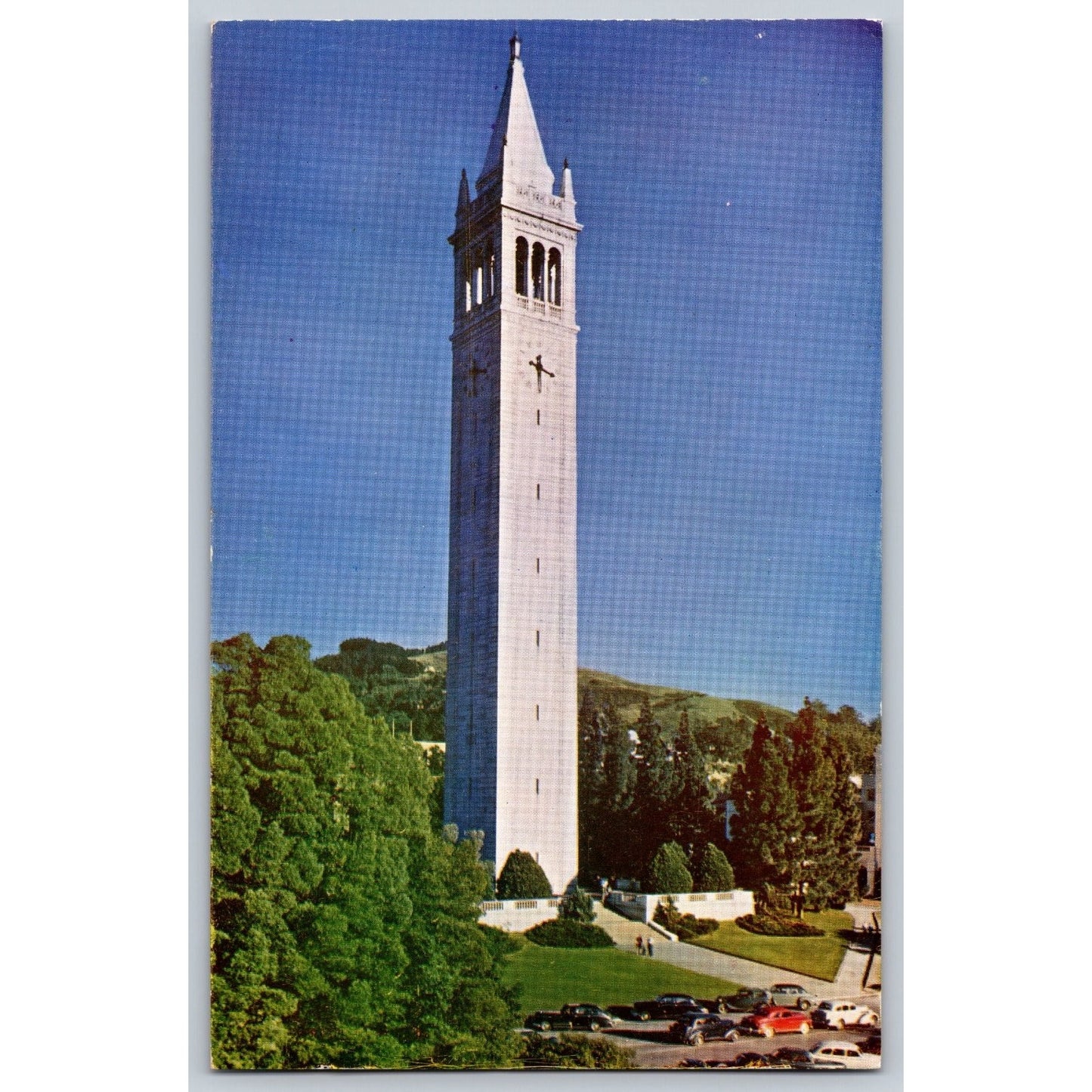 Berkeley CA California University of California Campanile Tower Chrome Postcard