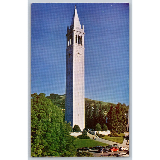 Berkeley CA California University of California Campanile Tower Chrome Postcard
