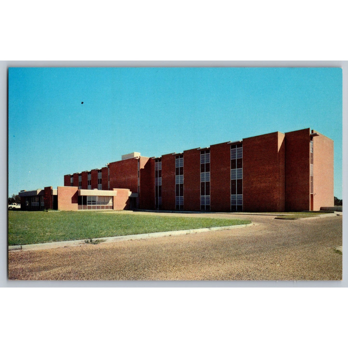 Brookhaven MS Mississippi Kings Daughters Hospital Chrome Postcard Deep South