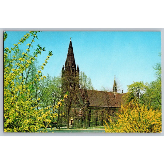 Bethlehem PA Pennsylvania Lehigh University Packer Memorial Church 1962 Postcard
