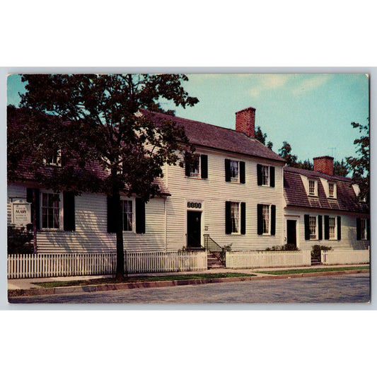 Fredericksburg VA Virginia Home Mary Washington Chrome Postcard Unused