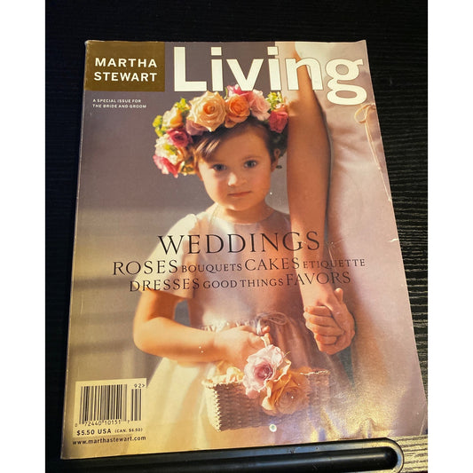 Martha Stewart Living Weddings #8 Magazine Spring 1999 Bridal Bouquets Favors