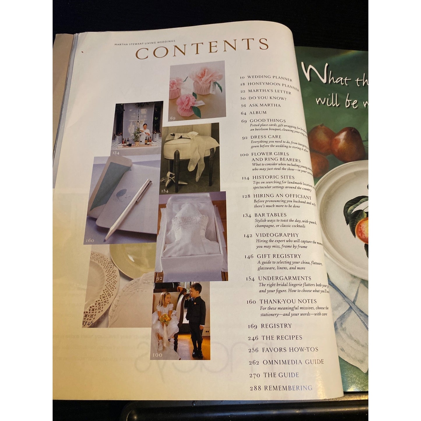 Martha Stewart Living Weddings #8 Magazine Spring 1999 Bridal Bouquets Favors