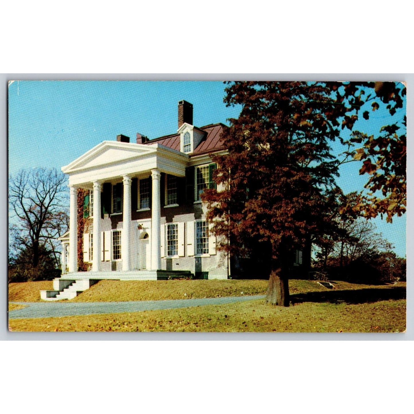 Philadelphia PA Pennsylvania Loudoun Mansion Chrome Postcard Joseph F Morsello