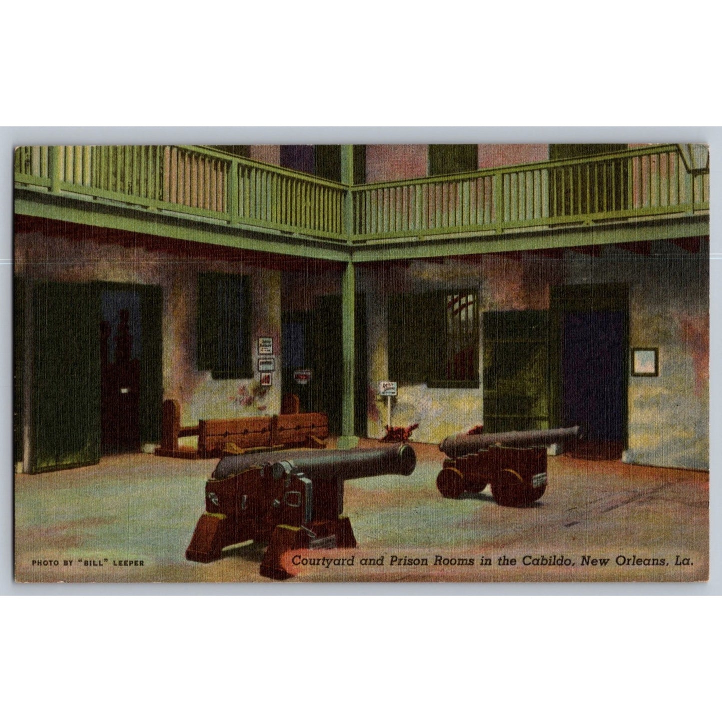 New Orleans LA Louisiana New Orleans The Cabildo Courtyard Prison Rooms Linen