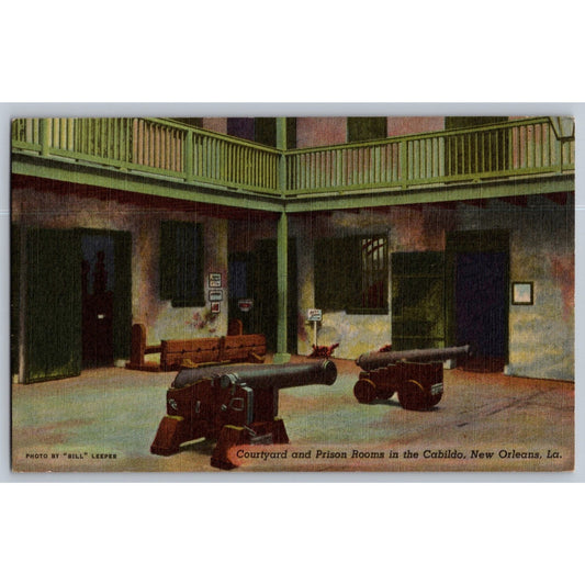New Orleans LA Louisiana New Orleans The Cabildo Courtyard Prison Rooms Linen