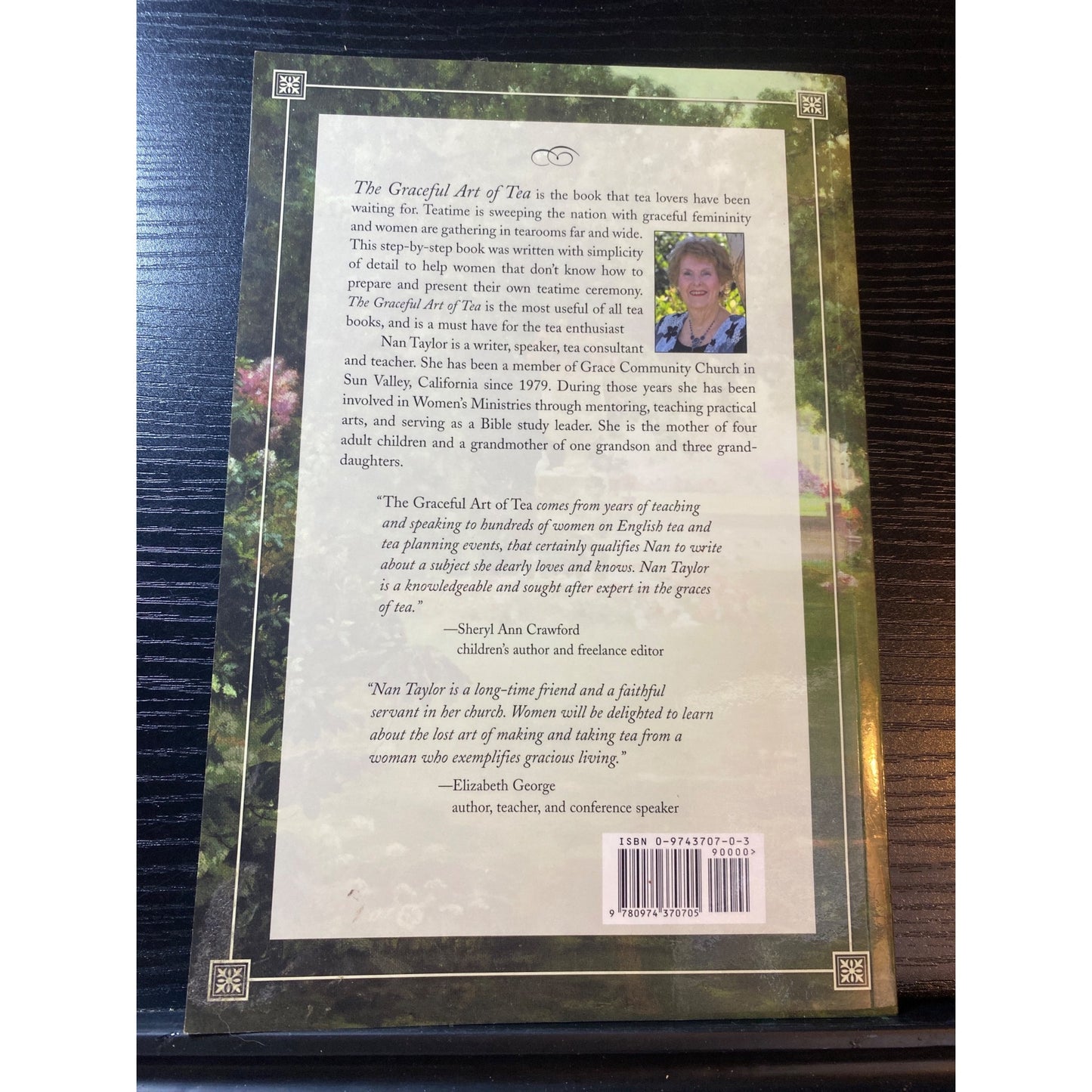 The Graceful Art Of Tea Nan Taylor Signed Edition Paperback 2003