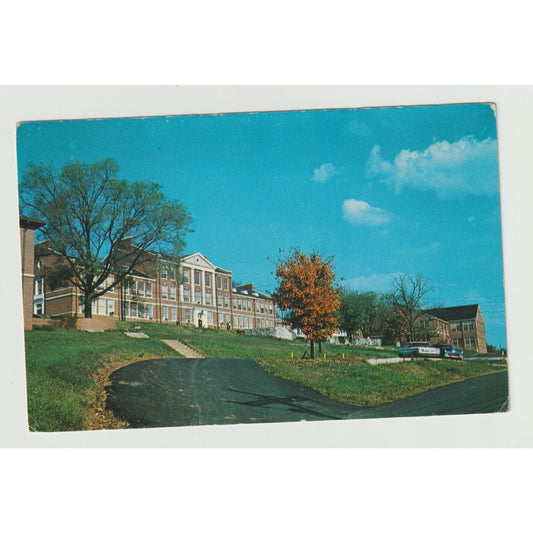 Normal AL Alabama A&M College Student Union Building Chrome Postcard Unused