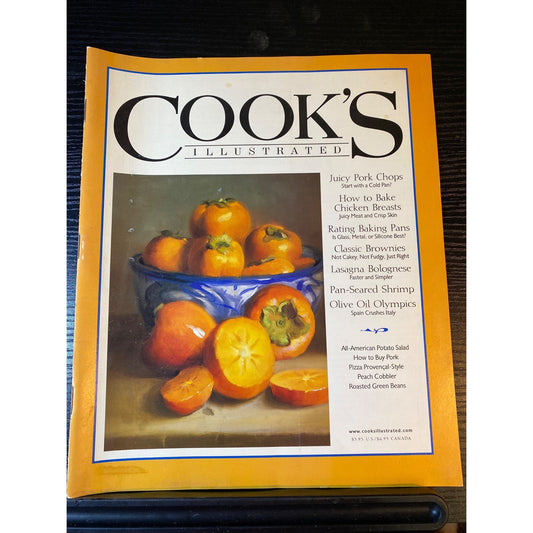 Cooks Illustrated Magazine June 2004 Juicy Pork Chops Root Vegetables & More