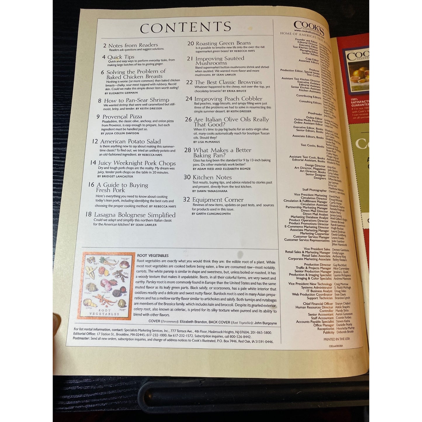 Cooks Illustrated Magazine June 2004 Juicy Pork Chops Root Vegetables & More