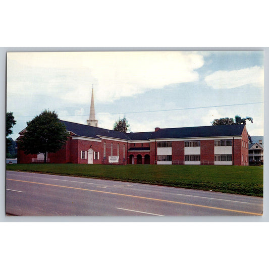 Brevard NC North Carolina Methodist Church Postcard Mike Roberts Natural Color