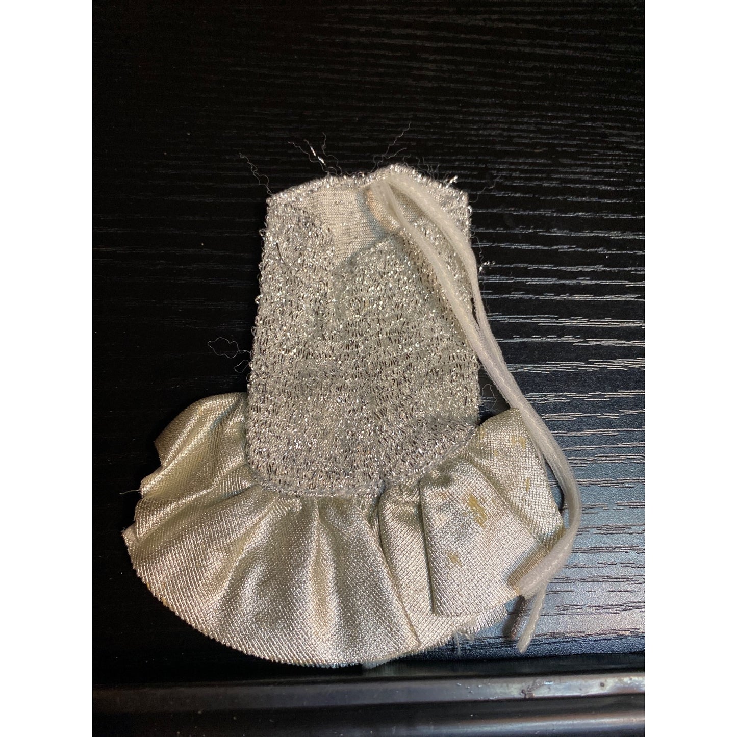 Barbie Fashion 1986 Jewel Secrets 1737 Outfit Silver Dress