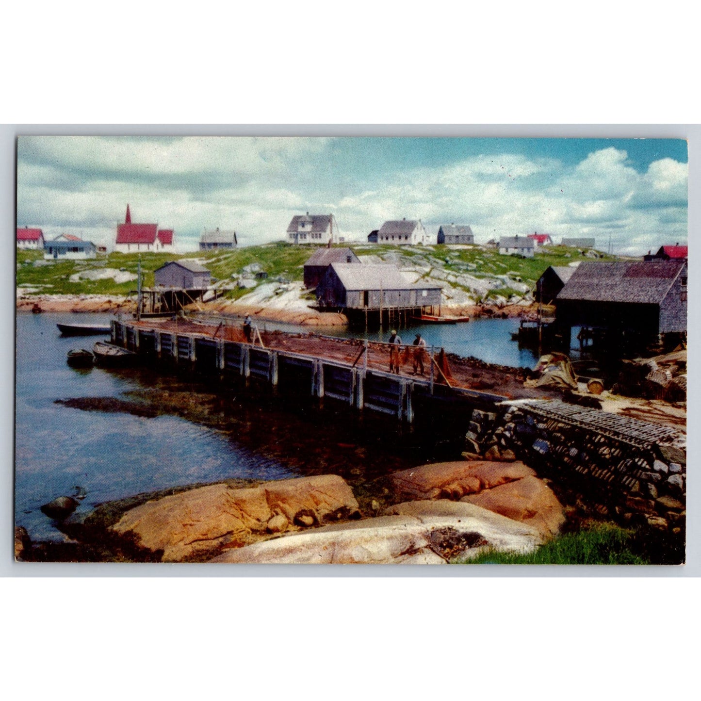 Peggys Cove Nova Scotia By The Book Room Ltd Halifax Postcard Printed In USA