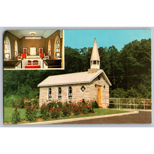 Cumberland MD Maryland Grace Community Church Prayer Chapel Postcard Dexter
