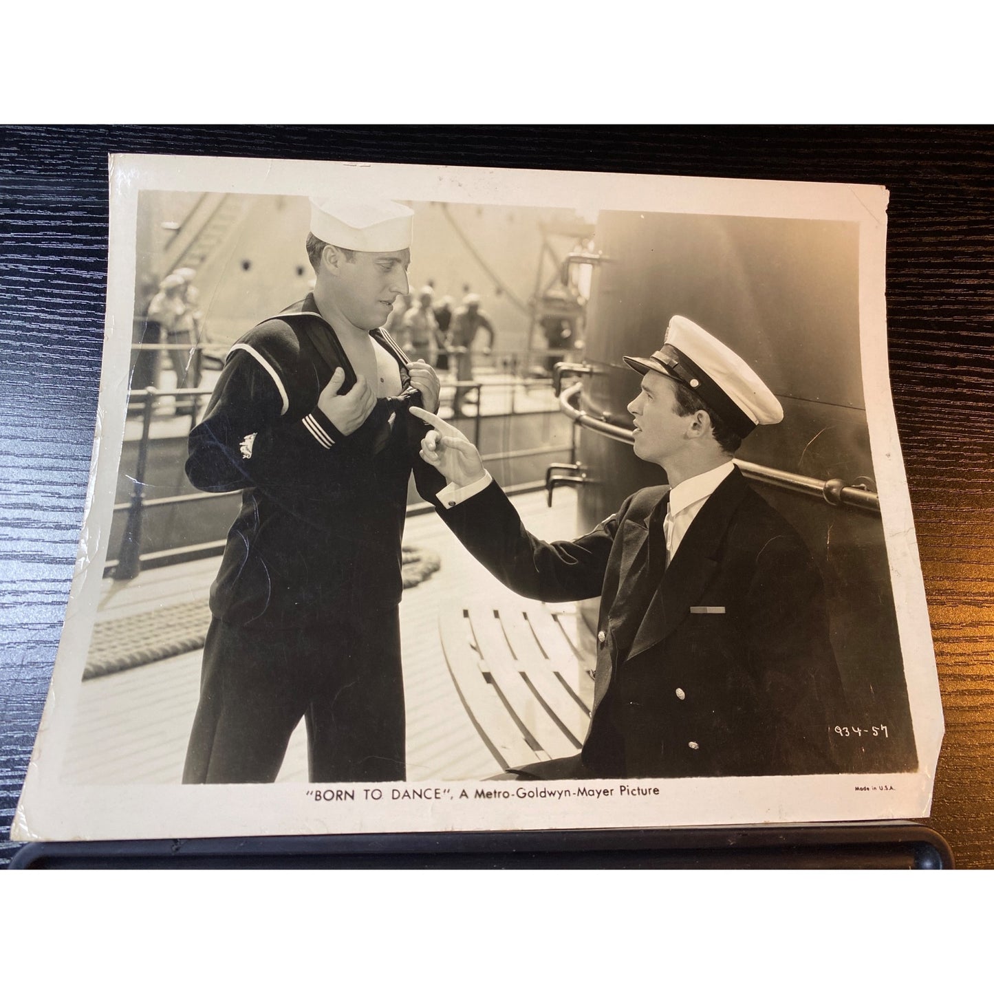 Movie Photo 8x10 Glossy 1936 Born To Dance Sid Silvers Jimmy Stewart