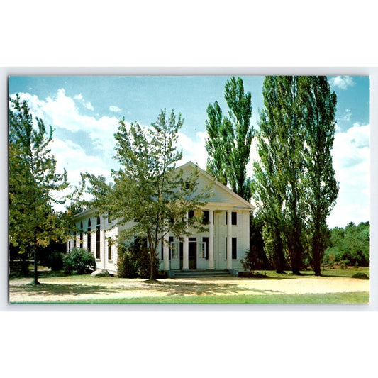 Winnipesaukee NH New Hampshire Chapel at Geneva Point Camp Chrome Postcard