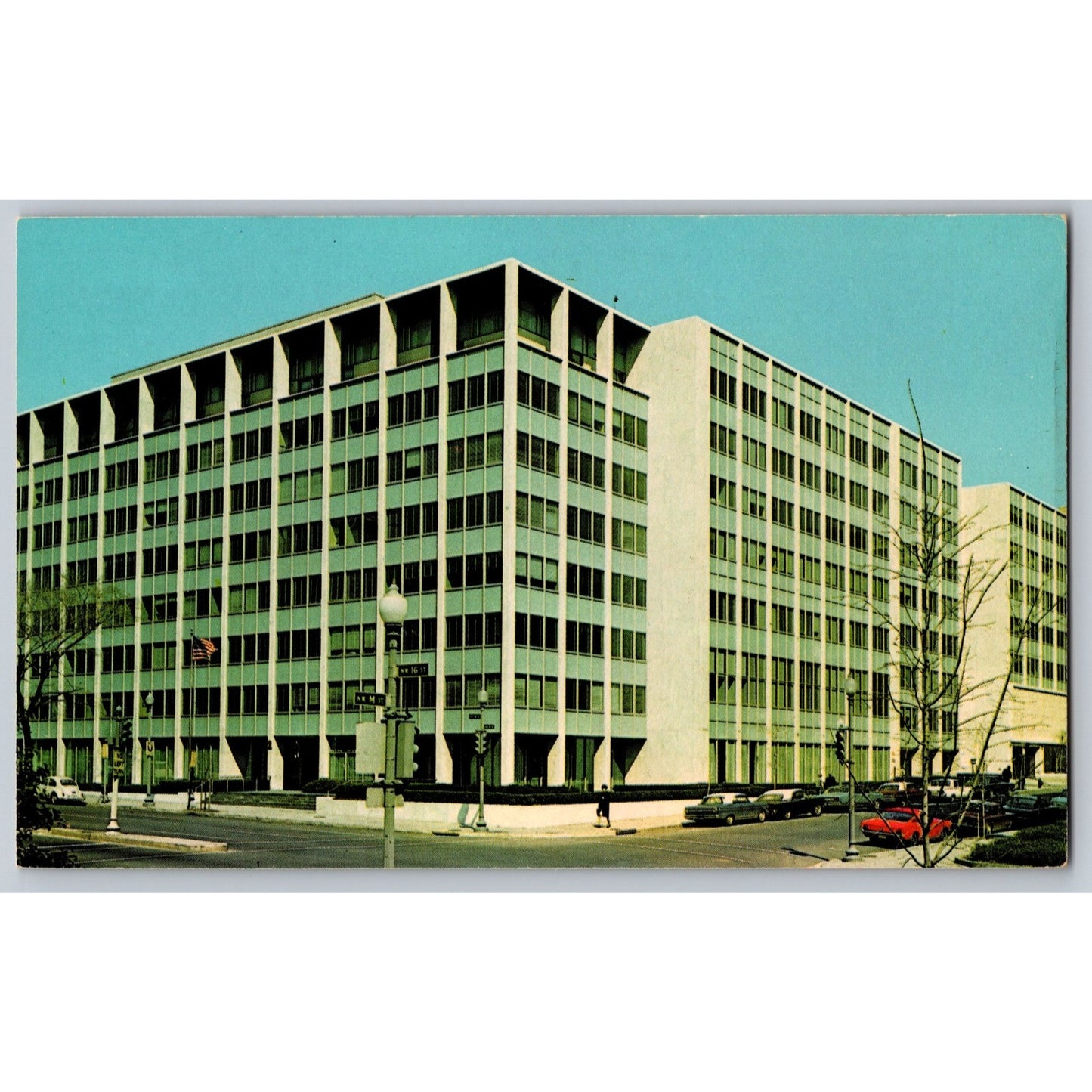 Washington DC National Education Association Center Chrome Postcard Unused