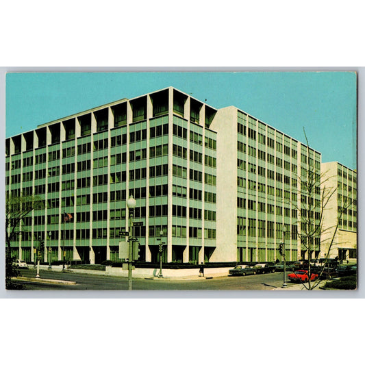 Washington DC National Education Association Center Chrome Postcard Unused