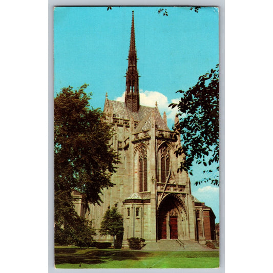 Pittsburgh PA Pennsylvania Heinz Mem Chapel University of Pittsburgh Postcard