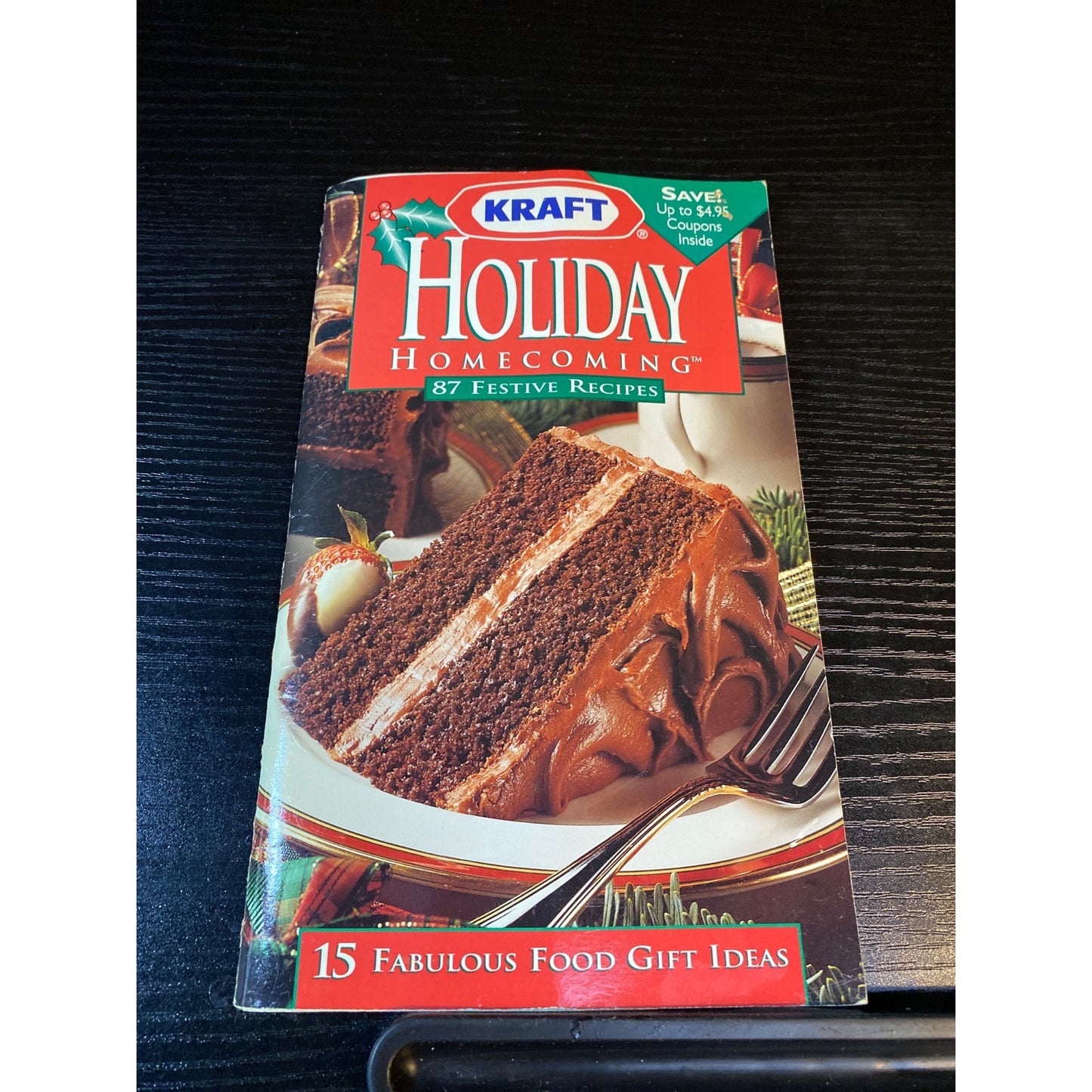 Kraft Holiday Homecoming 1995 Cookbook Booklet 87 Recipes & 15 Food Gift Ideas