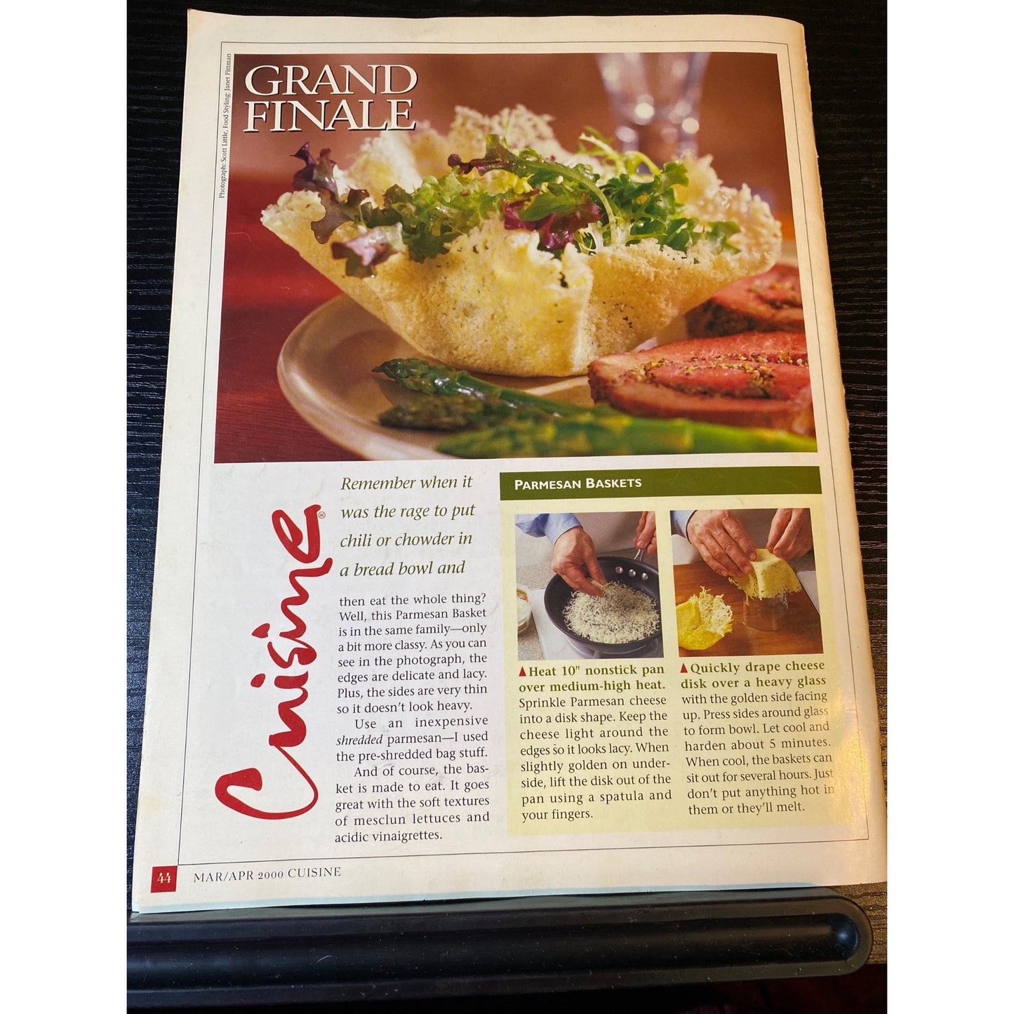 Cuisine Magazine Issue 20 Mar/Apr 2000 Coconut Cake Creative Recipes August Home