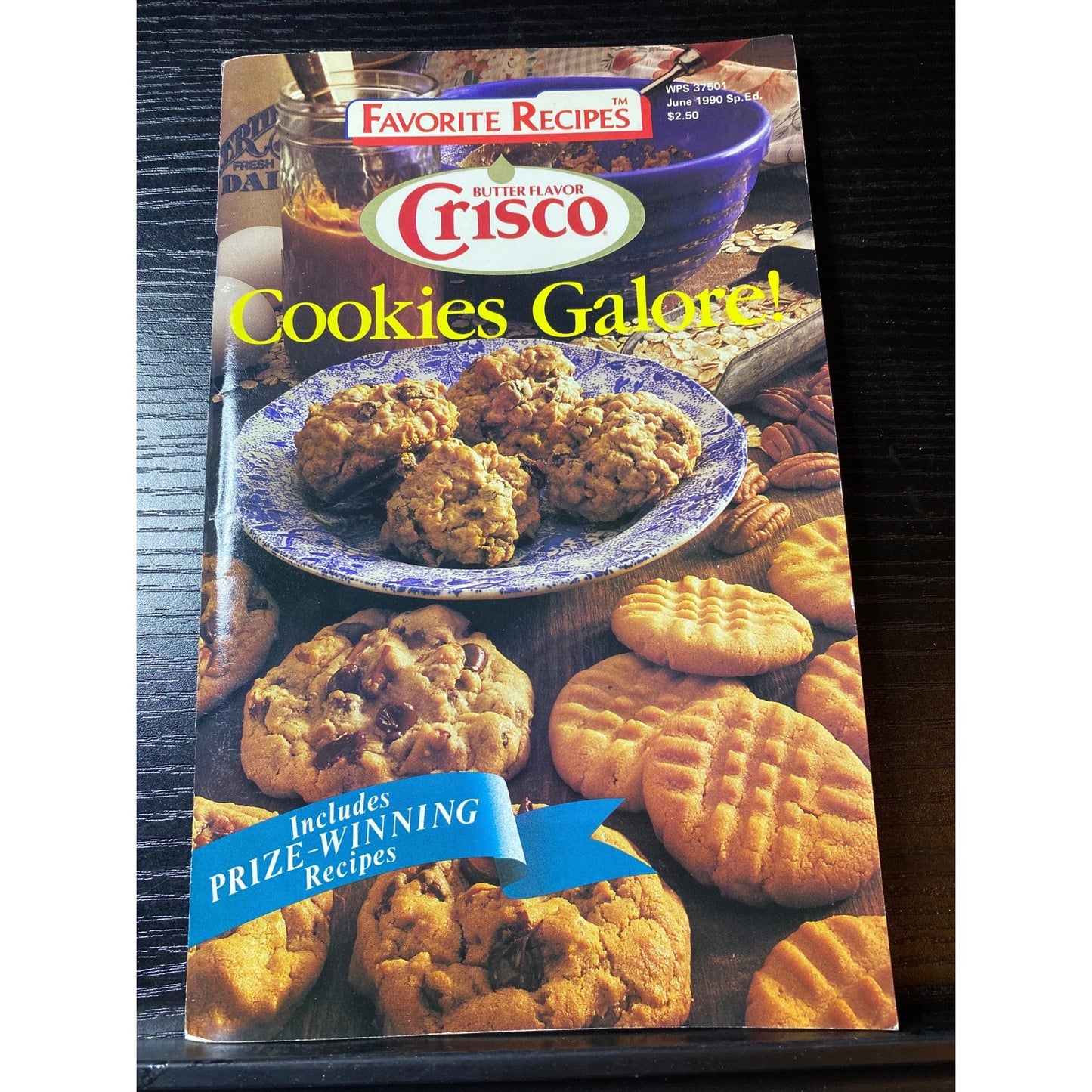 Crisco Cookies Galore! Favorite Recipes Cookbook Booklet 1990 Butter Flavor