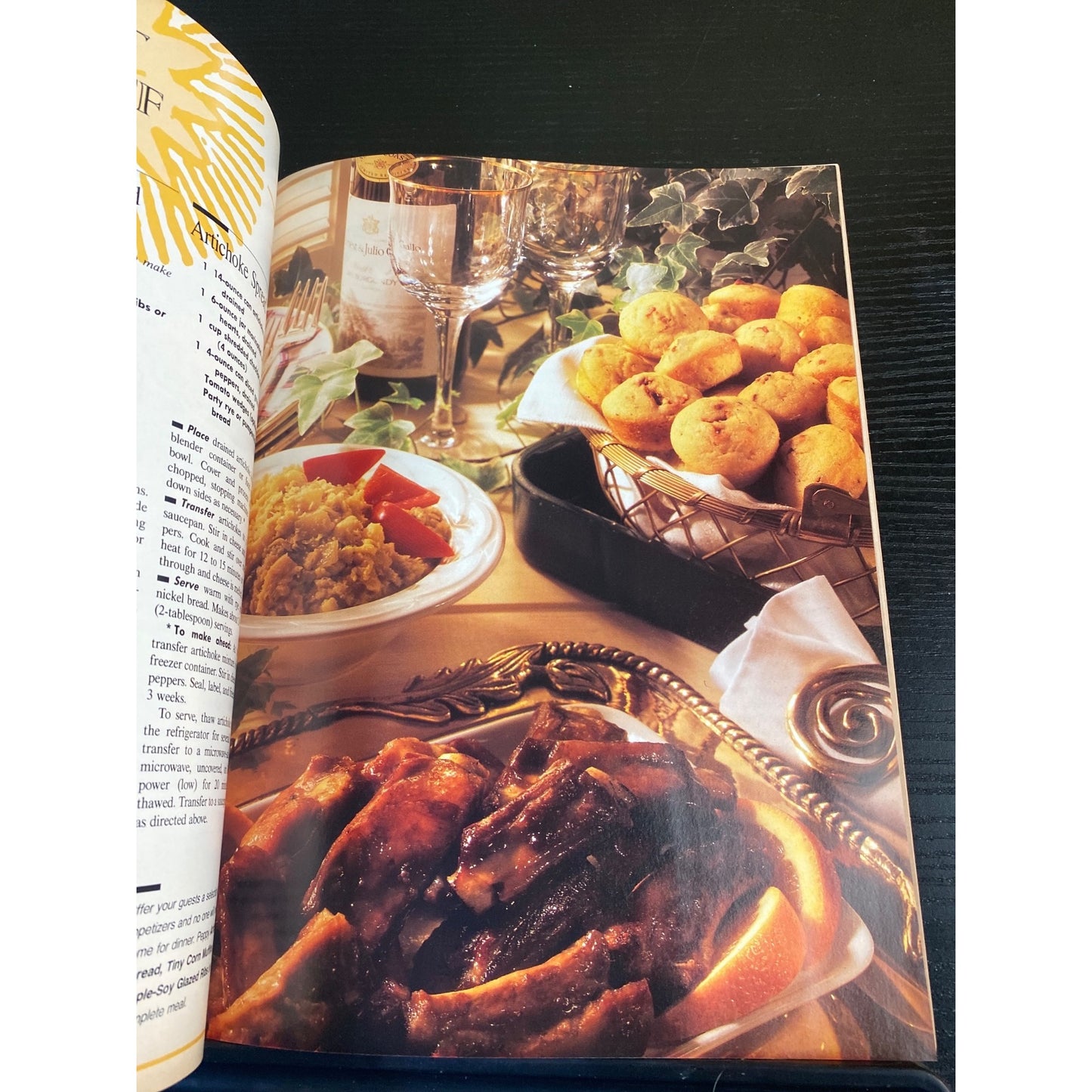 Better Homes And Gardens Magazine 1992 Holiday Appetizers Party Foods