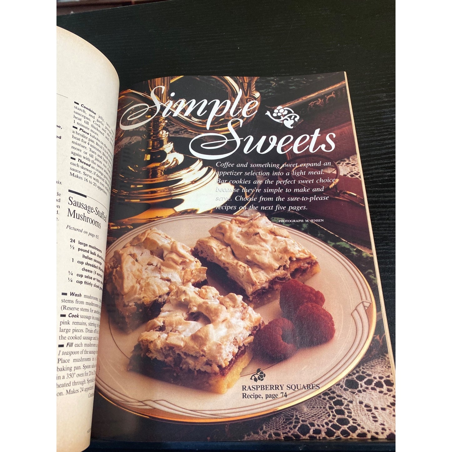 Better Homes And Gardens Magazine 1992 Holiday Appetizers Party Foods