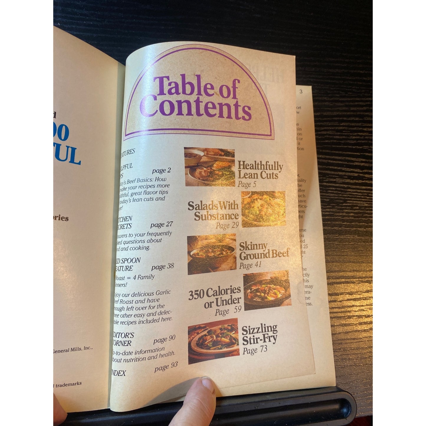 Betty Crocker Great-Tasting Beef Creative Recipe Lean Cuts Cookbook Booklet 1990