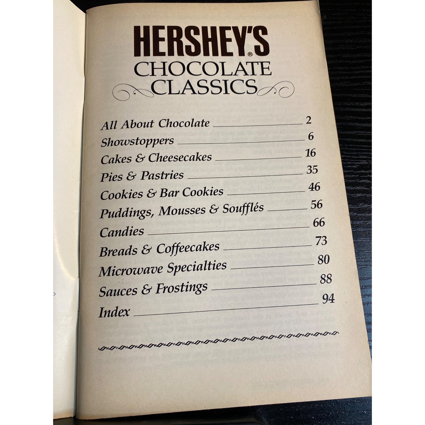 Hersheys Chocolate Classics Cookbook 1988 Favorite Recipes Booklet Desserts