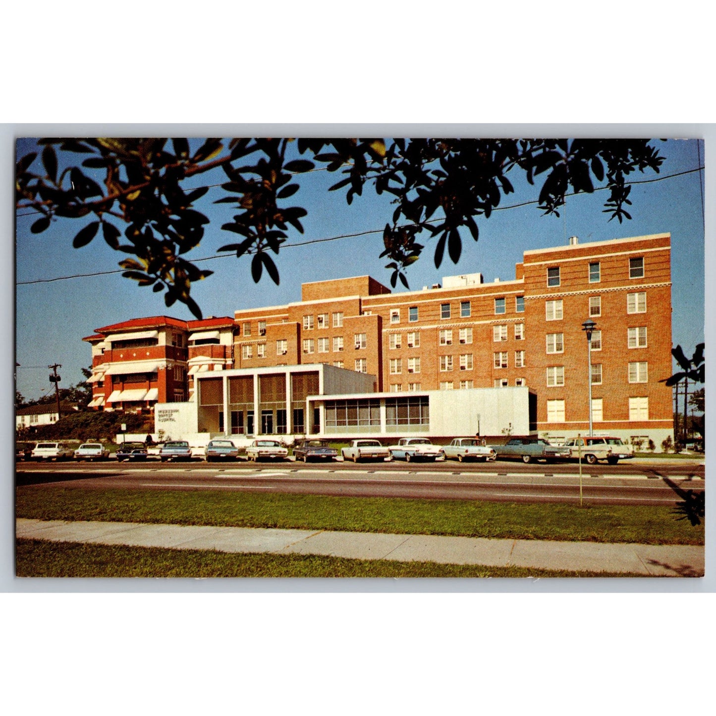 Jackson MS Mississippi Baptist Hospital Postcard Unused Gilbert Ford Deep South