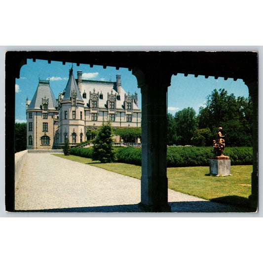 Asheville NC North Carolina Biltmore House Chrome Postcard Unused