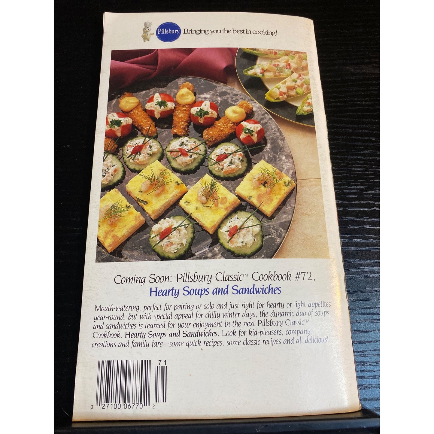 Pillsbury Easy Entertaining Cookbook Booklet 1990 For Festive Gatherings