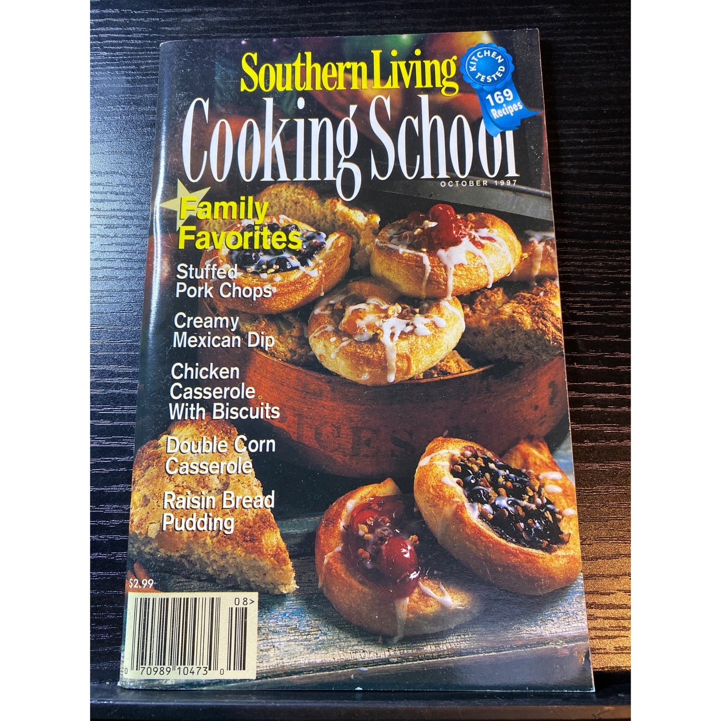 Southern Living Cooking School Cookbook Booklet Oct 1997 Family Favorites