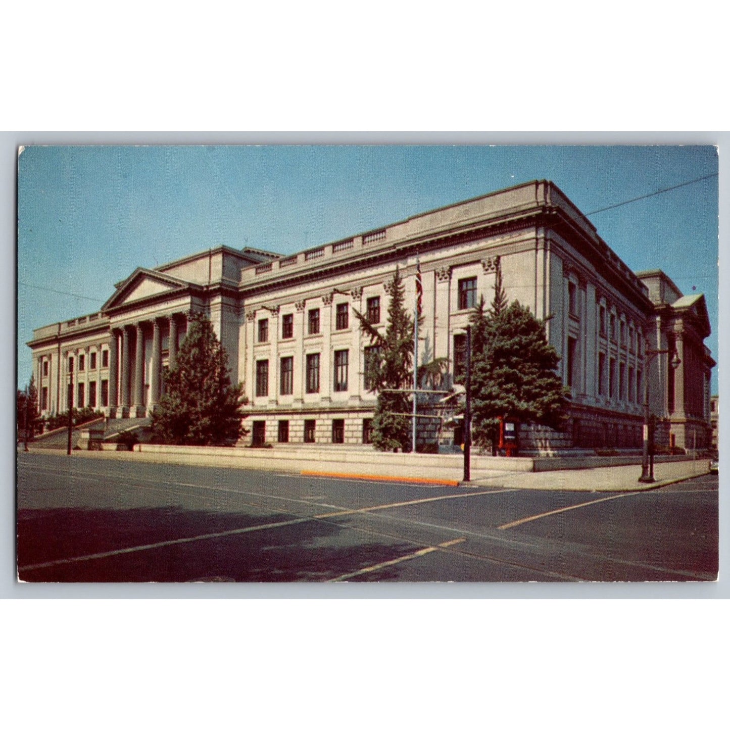 Philadelphia PA Pennsylvania Franklin Institute United News Chrome Postcard