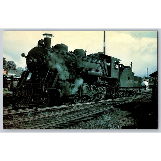 Postcard GA Georgia Gainesville Midland Railroad No. 203 Locomotive Chrome