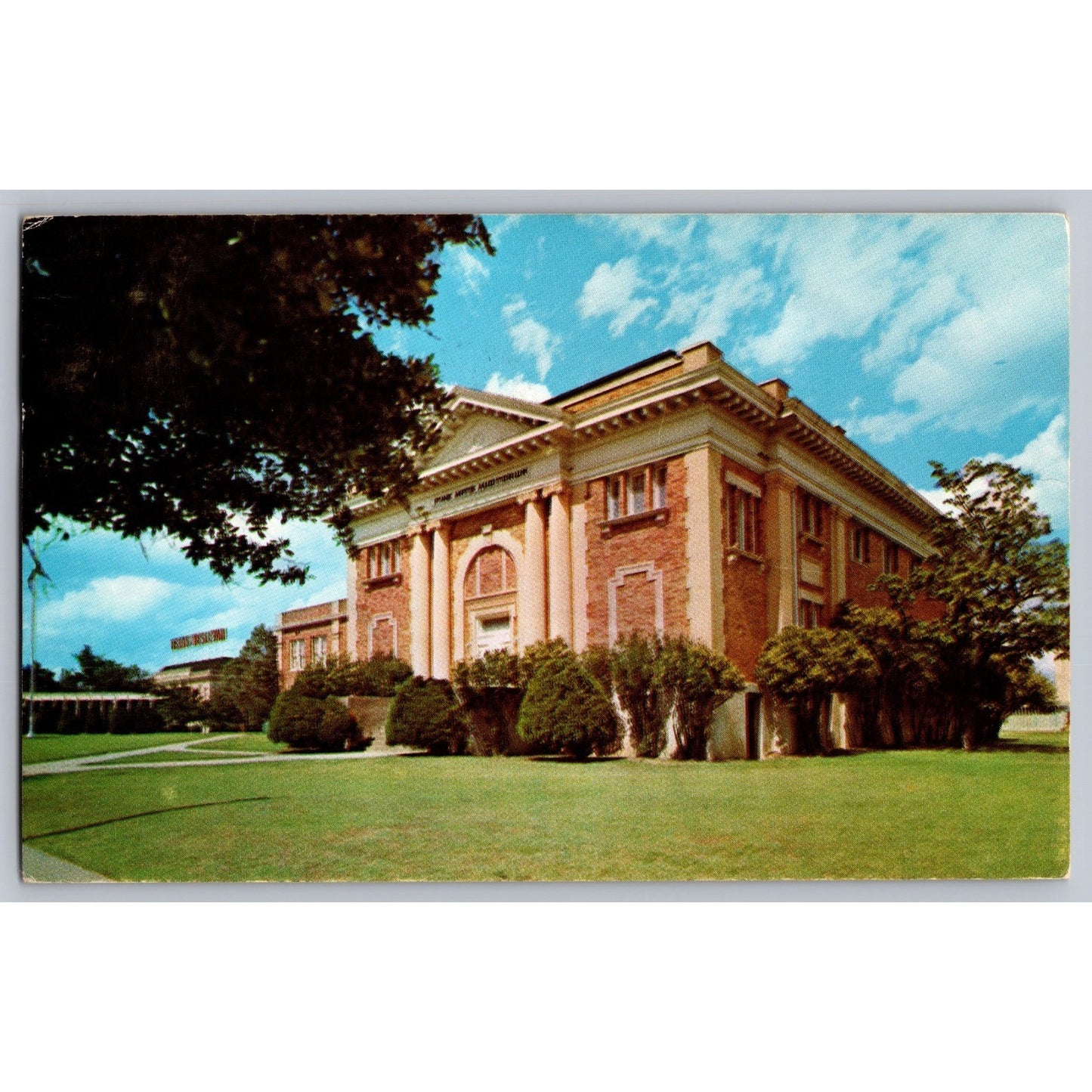 Fort Worth TX Texas Wesleyan College East Rosedale 1972 Chrome Postcard Used