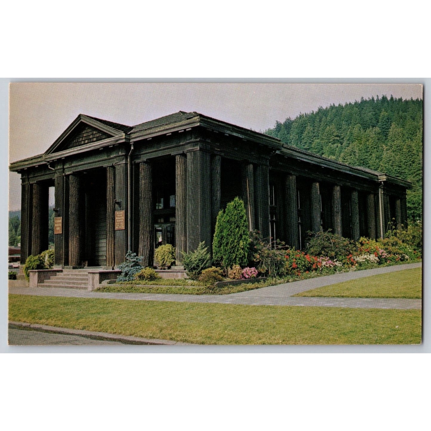 Scotia CA California Scotia Museum Chrome Postcard Eastman Studio