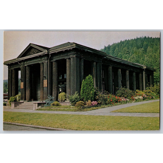 Scotia CA California Scotia Museum Chrome Postcard Eastman Studio