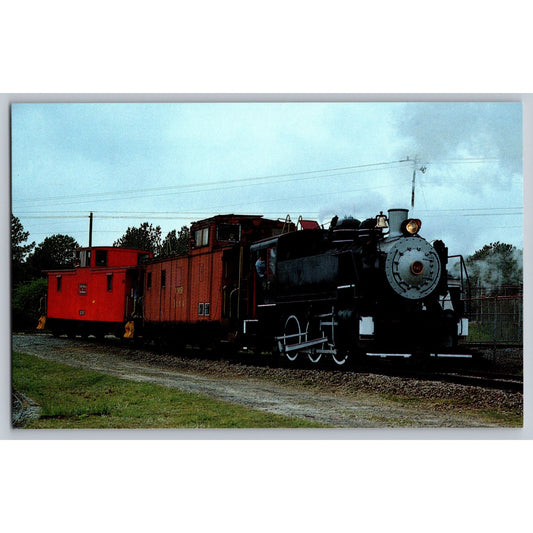 Southeastern Railway Museum Steam Locomotive 97 Postcard 1943 Oil Burning