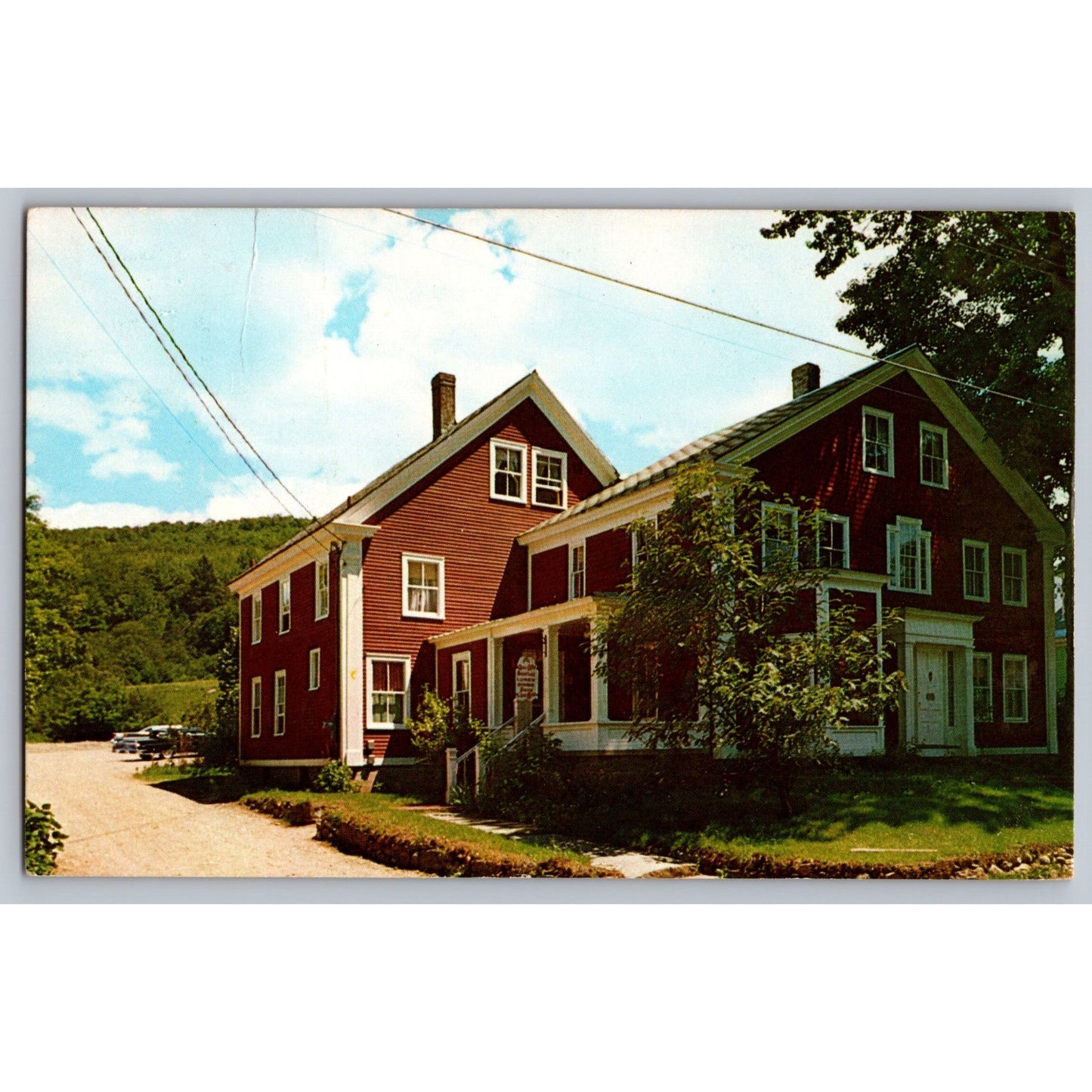Weston VT Vermont Country Store Eating Rooms & Soda Fountain 1967 Postcard