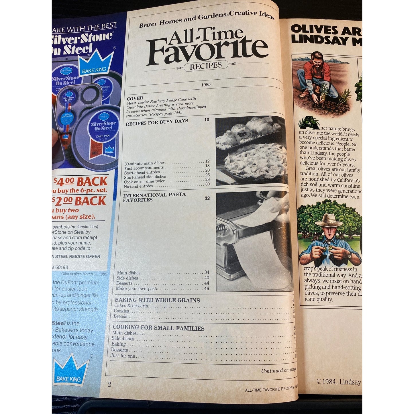 Better Homes & Gardens All-Time Favorite Recipes 1985 Cookbook 300+ Recipes