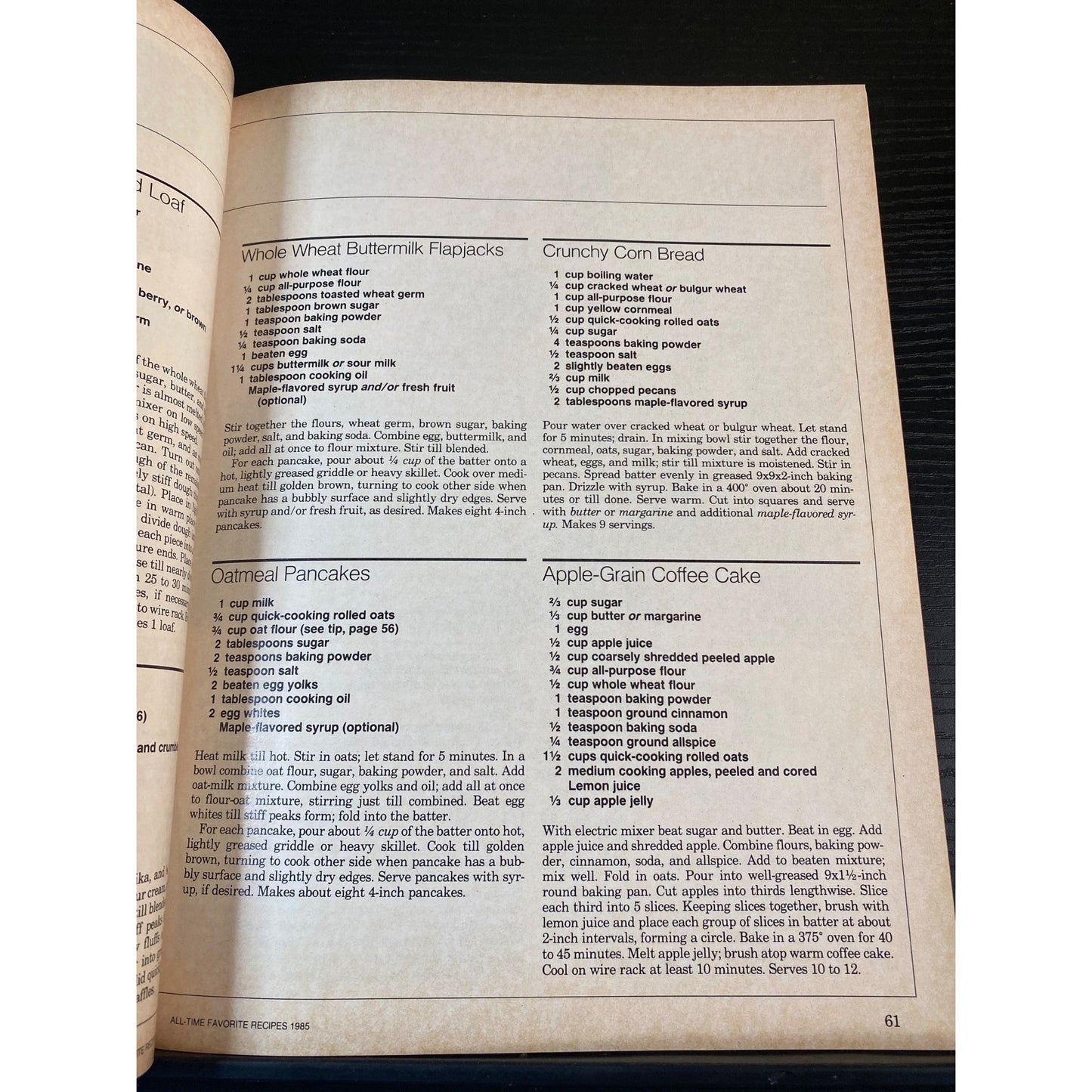 Better Homes & Gardens All-Time Favorite Recipes 1985 Cookbook 300+ Recipes