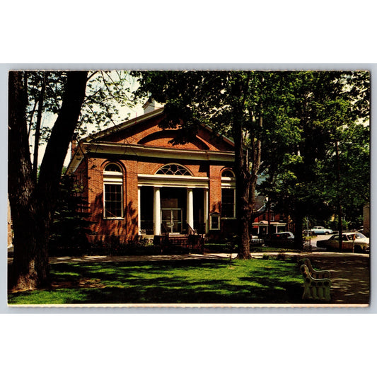 Bedford PA Pennsylvania Presbyterian Church Chrome Postcard Unused