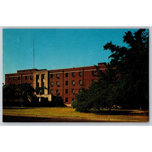 Laurinburg NC North Carolina Scotland County Hospital Chrome Postcard Unused
