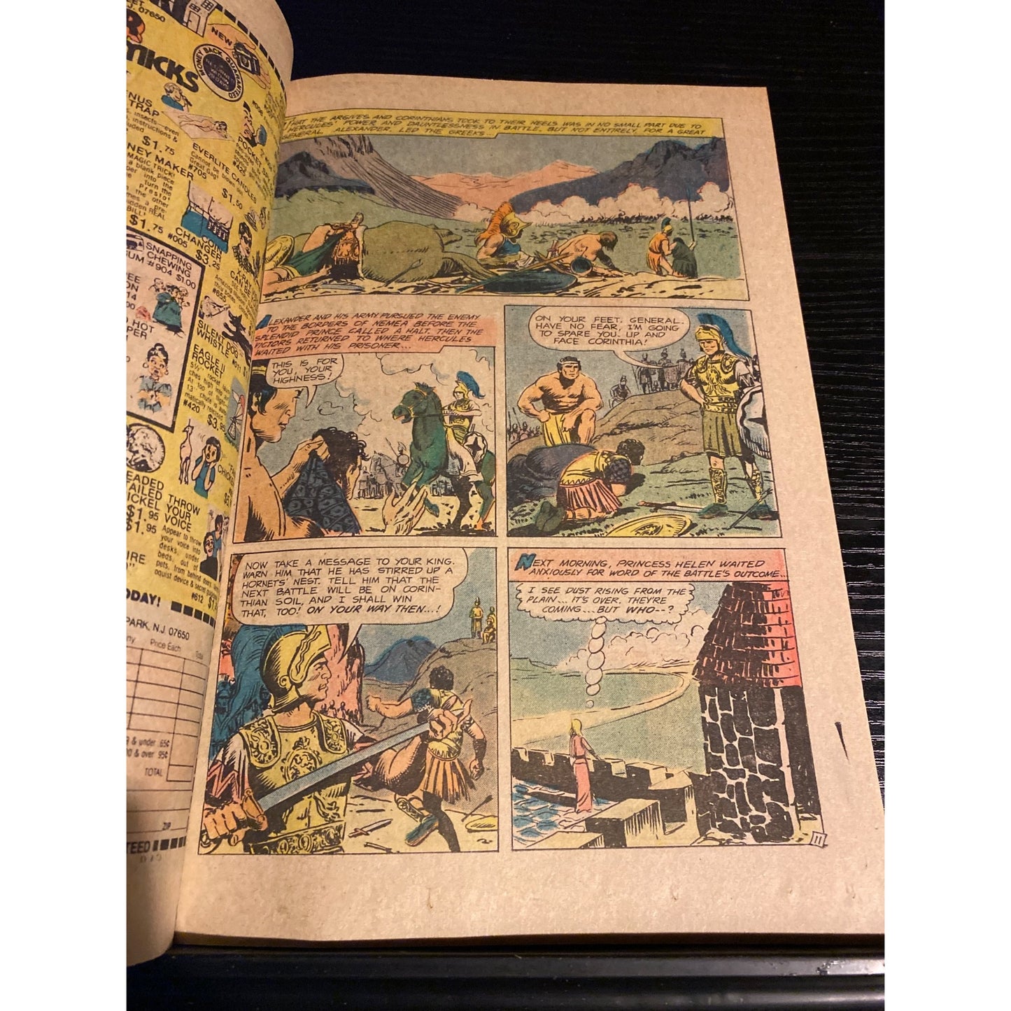 Hercules Comic Book No. 11 April 1977 Charlton Classics Presents