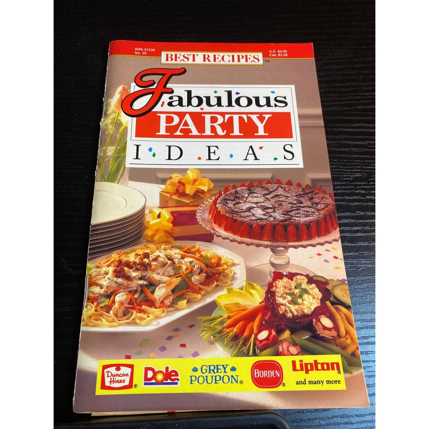 Fabulous Party Ideas Cookbook Best Recipes Vol. 1 Appetizers Entrées Desserts